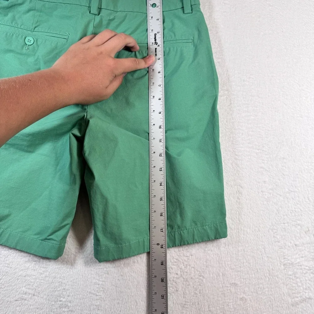 Vineyard Vines OTG On-The-Go Shorts Mens 28 Green 9 In Inseam Chino Stretch